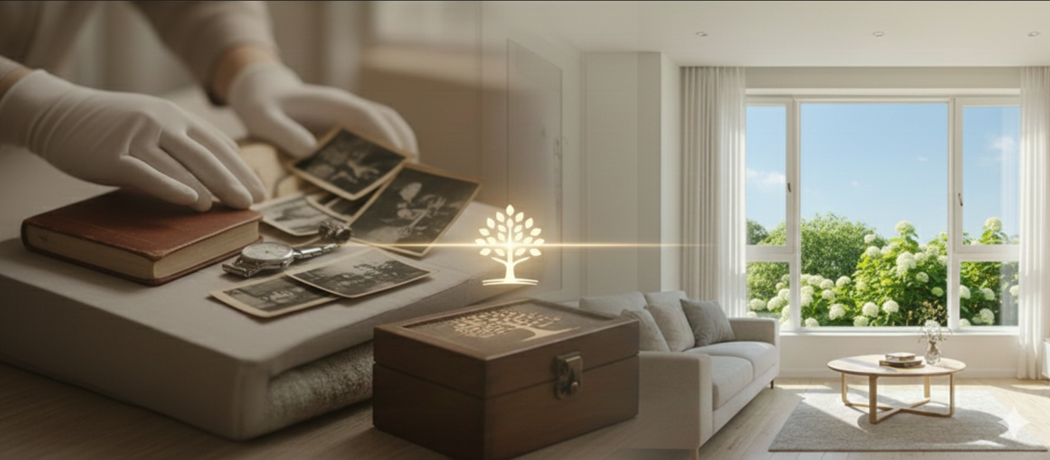 유품 정리 현장